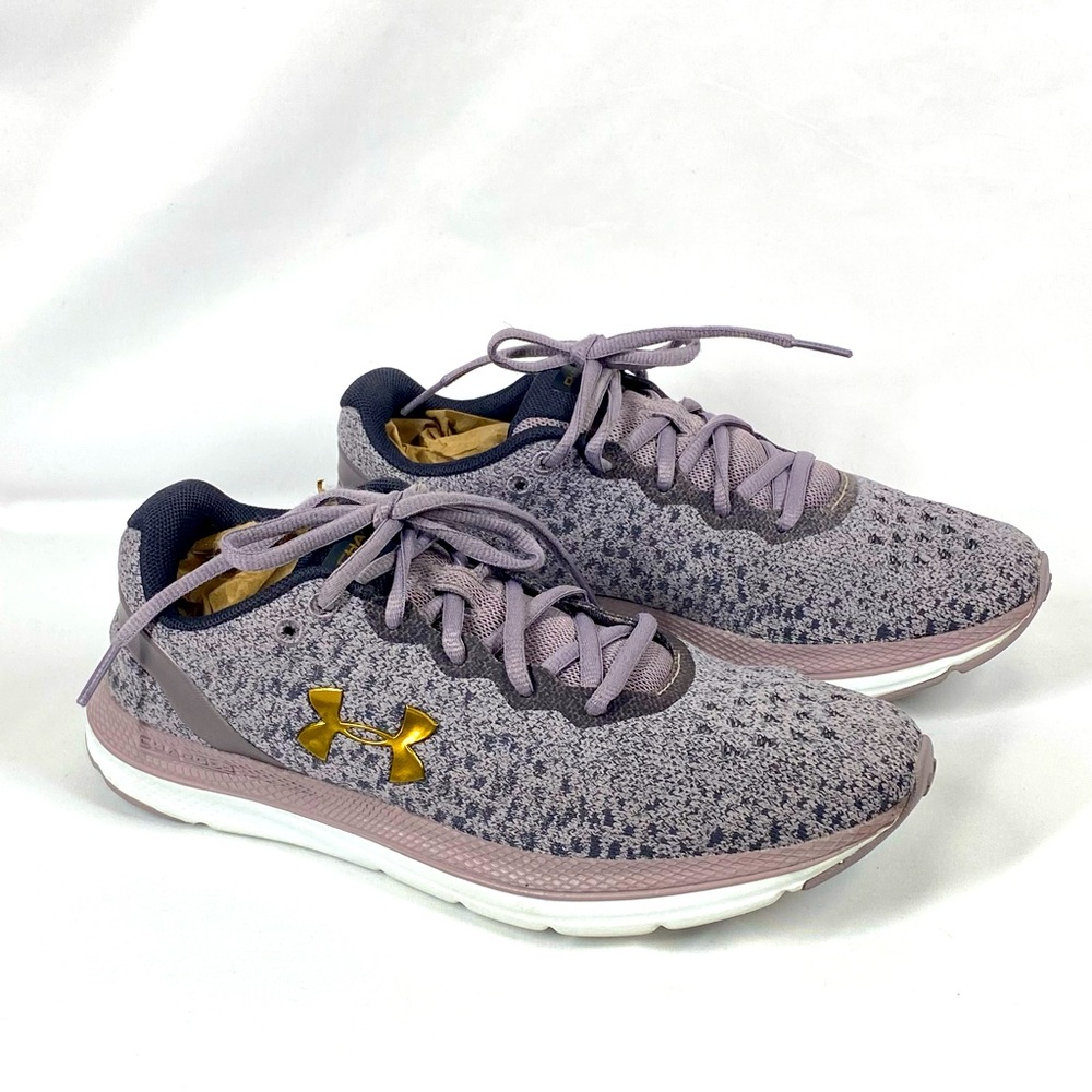 Under Armour Charged Impulse Slate Purple Womens Shoes Size 7.5